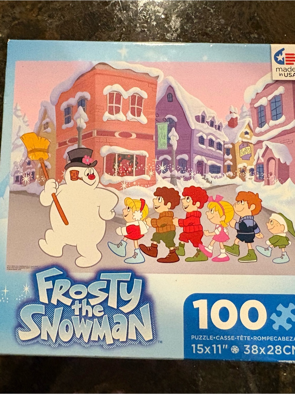Frosty the Snowman 100-Piece Puzzle